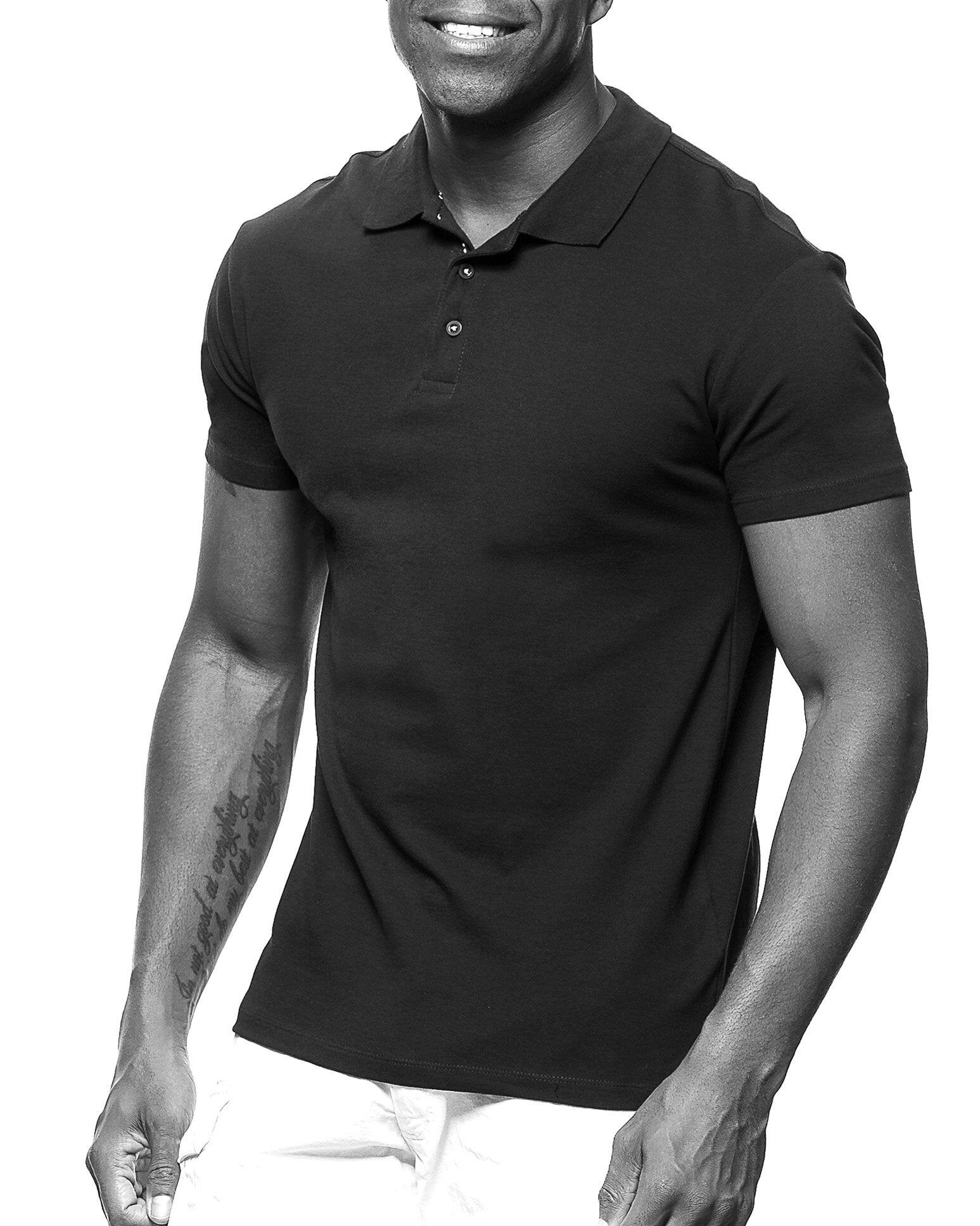 The black base polo shirt blackswing.golf - blackswing.golf Shirts & Tops