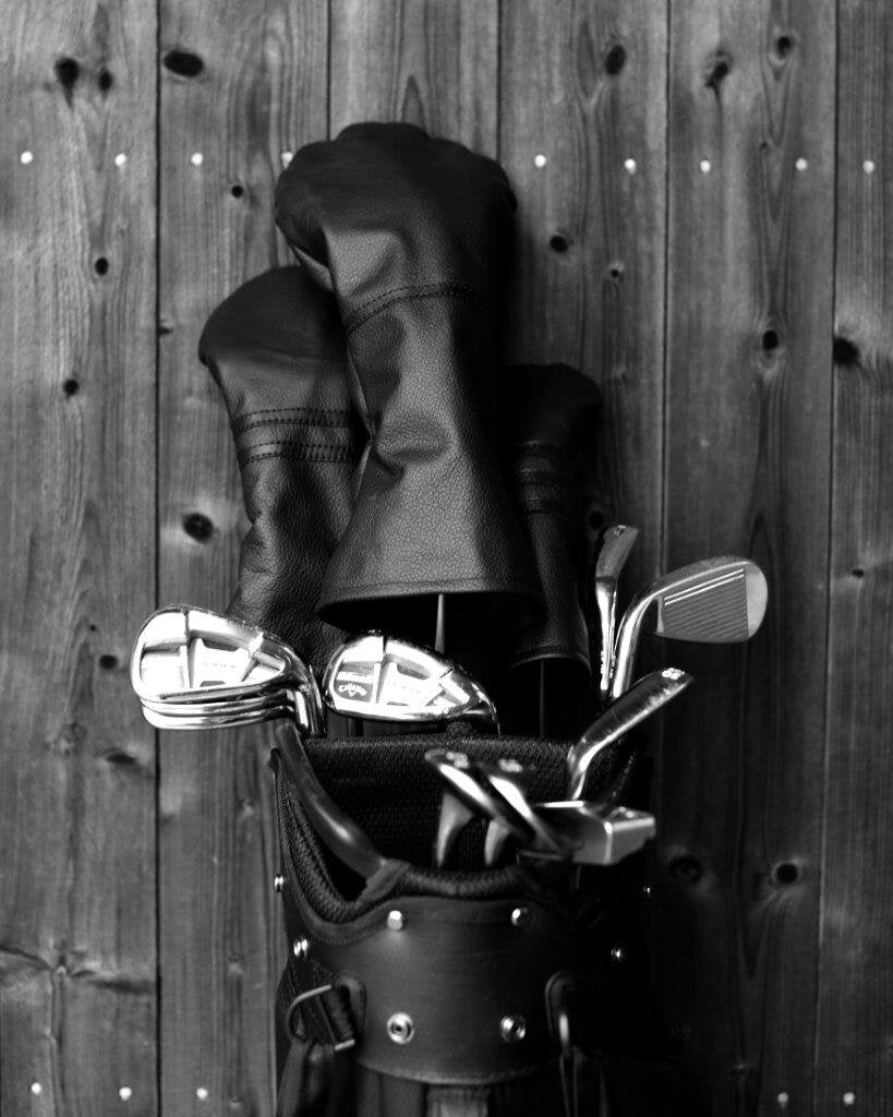 The black premium leather headcovers blackswing.golf - blackswing.golf 